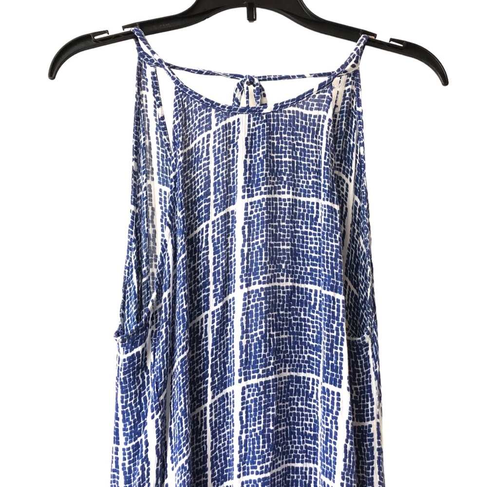 Lulus Tavik Farleigh Blue Print Maxi Dress - Picture 3 of 15